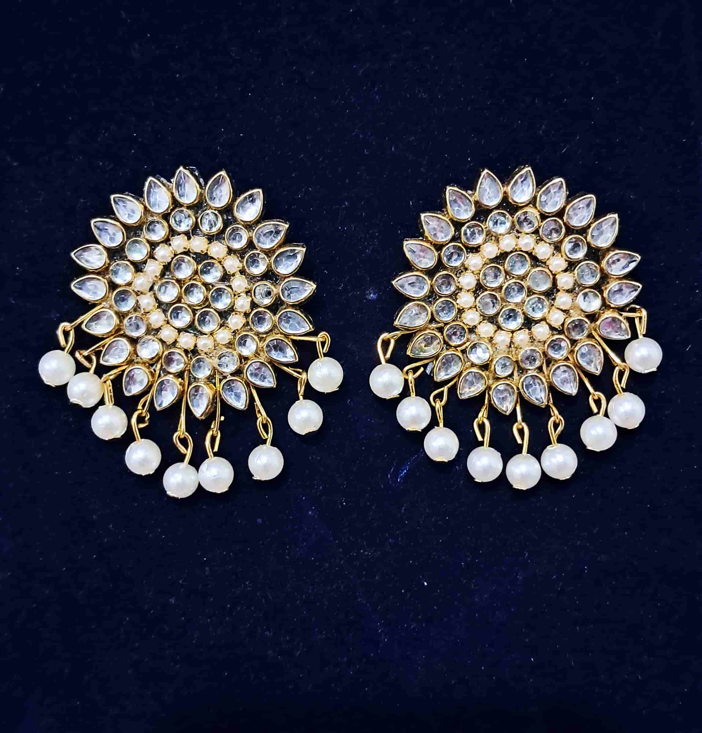 Rajkumari Kundan Drops by Velaora Jewels